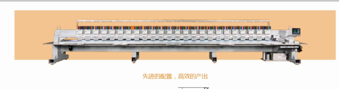 全伺服高速平绣机